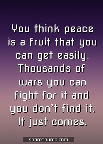universal peace quotes